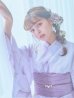 画像19: 【即日発送】アンティークパープルローズ浴衣【浴衣３点セット 浴衣/帯/下駄】OBI-g-500-kj-3-PL / HIMO-902-kj-5-RosePK / HEKO-800-sb-5-WH / YA-73-kn-MVPL / YA-1081-kj-IV / GETA-01-kj-3-IV / [YMT]