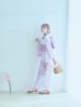 画像8: 【即日発送】アンティークパープルローズ浴衣【浴衣３点セット 浴衣/帯/下駄】OBI-g-500-kj-3-PL / HIMO-902-kj-5-RosePK / HEKO-800-sb-5-WH / YA-73-kn-MVPL / YA-1081-kj-IV / GETA-01-kj-3-IV / [YMT]