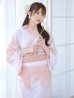 画像3: 【即日発送】ニュアンスピンクフラワー浴衣【浴衣３点セット 浴衣/帯/下駄】OBI-siwa-200-kj-8-P / HIMO-903-kj-W / HEKO-800-sb-4-P / YA-74-kn-LP / YA-1081-kj-IV / GETA-01-kj-7-P / [YMT]