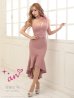 画像16: 【an ANDY Fashion Press 08 COLLECTION 01】フラワーレース/ ワンショル/ リボンデザイン/ フリル/ チュール/ マーメイド/ ロング/ キャバドレス long[OF05]