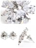 画像3: 【アクセサリー：ピアス】【ANGEL R/エンジェルアール】リーフモチーフ/ストーンピアス/ シルバー/ ピアス[OF02] (3)
