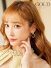 画像1: 【アクセサリー：ピアス】【ANGEL R/エンジェルアール】ウェーブデザインリングビジューピアス【OF02】 (1)