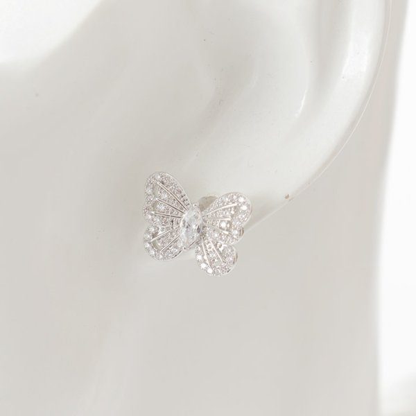 画像7: 【アクセサリー：ピアス】バタフライ大粒パールピアス【1カラー】[OF02]