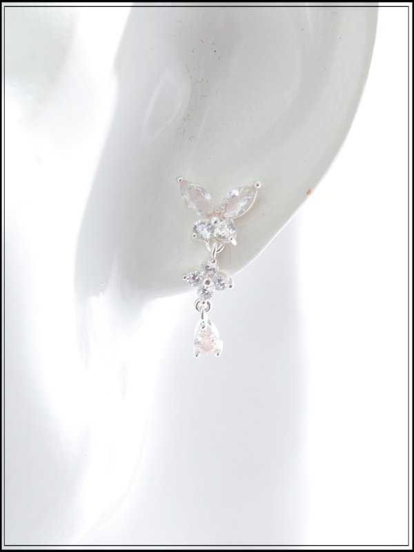 画像4: 【ピアス】バタフライストーンピアス【Fサイズ/1カラー】[OF02]