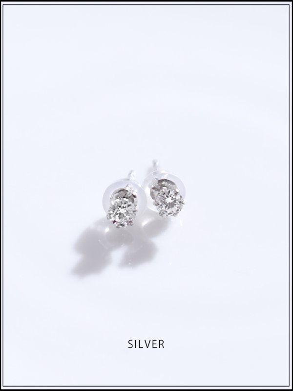 画像3: 【ラボグロウン ダイヤモンド】ダイヤモンドスタッズピアス【Fサイズ/1カラー】[OF09] 