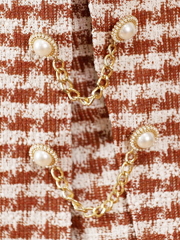 画像13: XSサイズあり【PURESS/ピュアレス】 クロスカラー/ ボタン/ チェーン/ セパレート/ ラップフレア/ ミニドレス/ キャバドレス[OF5]