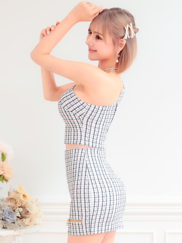 画像24: XSサイズあり【PURESS/ピュアレス】ワンショルダー/ パール/ バストカットデザイン/ マイクロミニ/ タイト/ ミニドレス/ キャバドレス[OF5]