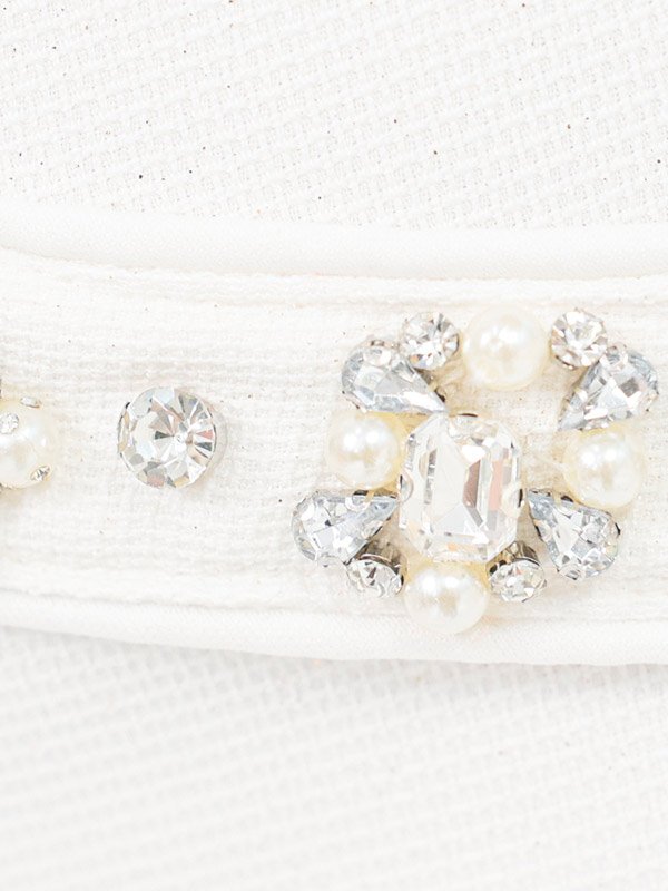 画像23: XSサイズあり【PURESS/ピュアレス】ホルターネック/ リボン/ Vカットビジュー/ ポケット/ フレア/ マイクロミニ/ ミニドレス/ キャバドレス[OF5]