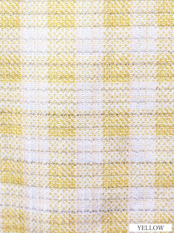 画像12: XSサイズあり【PURESS/ピュアレス】 フロントパールボタン/ シースルーメッシュショルダー/ 袖あり/ 五分袖/ チェック/ タイト/ ミニドレス/ キャバドレス[OF5]