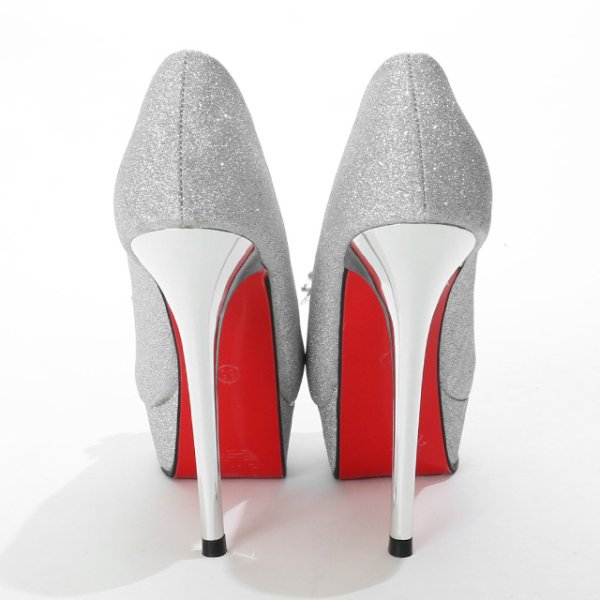 画像10: 【35-39サイズ/3カラー】ラメグリッタービジューオープントゥパンプス[OF02]
