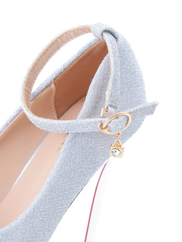 画像11: グリッターオープントゥストラップサンダル【36-38サイズ/2カラー】[OF02] 【YN】