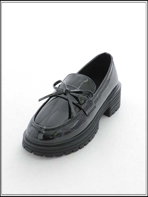 画像4: エナメルリボンパンプス【35-39サイズ/1カラー】[OF02] 