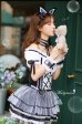 画像4: 【即日発送】猫耳メイドにゃん《ハロウィンコスプレ5点セット》【Malymoon/マリームーン】[HC02]
