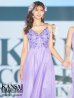 画像1: 【さんご/関西コレクション着用】【Lip line/リップライン】立体フラワー刺繍レース/ ラメ/ キャミソール/ Aライン/ プリンセス/ フレア/ ロングドレス/ キャバドレス long[HC03] (1)