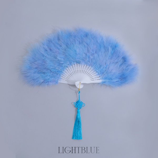 画像8: 【即日発送】【ハロウィンコスプレ小物】ファー扇子【sugarnine】【Fサイズ/8カラー】[HC03]