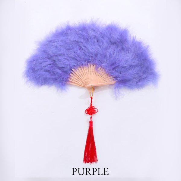 画像6: 【即日発送】【ハロウィンコスプレ小物】ファー扇子【sugarnine】【Fサイズ/8カラー】[HC03]