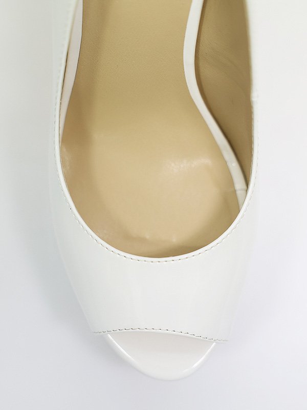 画像6: 【ANGEL R/エンジェルアール】14cmヒール/ エナメル/ オープントゥ/ ハイヒール/ サンダル[OF02]