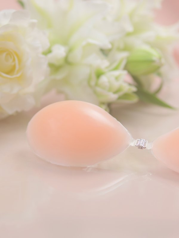 画像2: 【ROBE de FLEURS/ローブドフルール】【3サイズ/ 1カラー】シリコンブラ/ ヌードブラ[OF08-U]