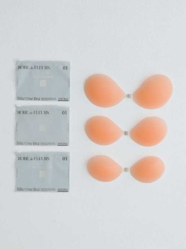 画像6: 【ROBE de FLEURS/ローブドフルール】【3サイズ/ 1カラー】シリコンブラ/ ヌードブラ[OF08-U]