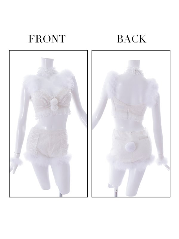 画像13: 【ノベルティ対象】【即日発送】セットアップバニーサンタ【sugar nine サンタコス 8点セット】【S-Lサイズ/2カラー】[YMT]