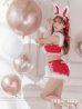 画像4: 【即日発送】【Malymoon x sugar コラボ】セットアップバニーサンタ【sugar nine サンタコス 8点セット】【S-Lサイズ/2カラー】[YMT]