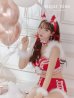 画像1: 【即日発送】【Malymoon x sugar コラボ】セットアップバニーサンタ【sugar nine サンタコス 8点セット】【S-Lサイズ/2カラー】[YMT] (1)