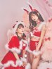 画像10: 【即日発送】ポンチョ付き2段フレアサンタ【sugar nine サンタコス 6点セット】【S-XLサイズ/1カラー】[YMT]