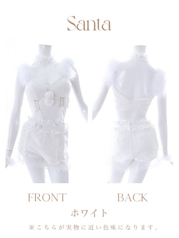画像43: SALE!【sugar nine×マリームーンコラボ】【S-Mサイズ/3カラー】セットアップレースサンタコスプレ[YMT]