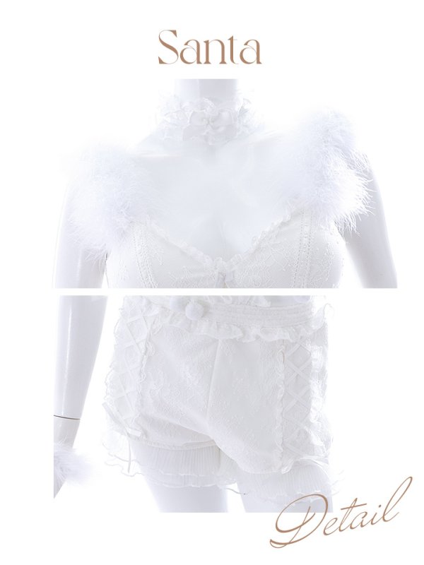 画像44: SALE!【sugar nine×マリームーンコラボ】【S-Mサイズ/3カラー】セットアップレースサンタコスプレ[YMT]