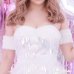 画像3: SALE!姉ageha掲載☆【X'mas5点セット】オーロラスパンコールベアトップフレアサンタコスプレ[YMT]
