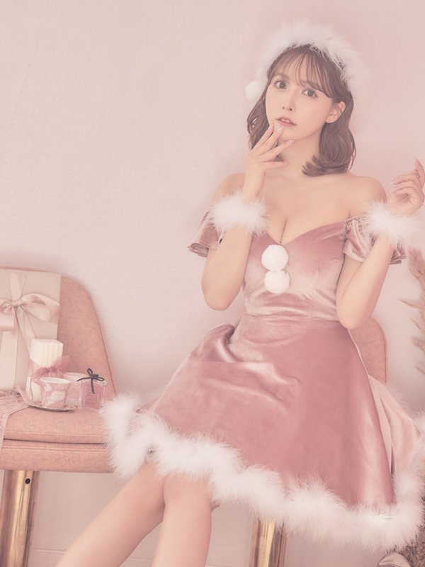 画像27: 【ノベルティ対象】【即日発送】【サンタコス 5点セット】【S-XLサイズ/3カラー】ポンチョ付きフレアサンタコスプレ[YMT]