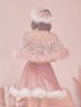 画像10: 【即日発送】【sugar nine サンタコス 5点セット】【S-XLサイズ/3カラー】ポンチョ付きフレアサンタコスプレ[YMT]