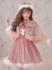 画像16: 【即日発送】【sugar nine サンタコス 5点セット】【S-XLサイズ/3カラー】ポンチョ付きフレアサンタコスプレ[YMT]