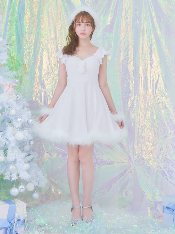 画像25: 【ノベルティ対象】【即日発送】【sugar nine サンタコス 5点セット】【S-XLサイズ/3カラー】ポンチョ付きフレアサンタコスプレ[YMT]