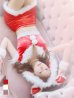 画像19: 【即日発送！】【XS-XLサイズ/3カラー】ベロアフードバニーセットアップサンタコスプレ[YMT]