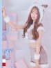 画像1: 【即日発送！】【XS-XLサイズ/3カラー】ベロアフードバニーセットアップサンタコスプレ[YMT] (1)
