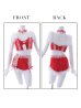 画像10: SALE!ファーショルダー/ 編み上げレース切り替え/ セットアップサンタ【sugar nine サンタコス 7点セット】【S-Lサイズ/1カラー】[YMT]