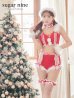 画像3: SALE!ファーショルダー/ 編み上げレース切り替え/ セットアップサンタ【sugar nine サンタコス 7点セット】【S-Lサイズ/1カラー】[YMT]