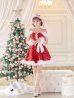 画像5: SALE!ファーショルダー/ スパンコール刺繍フレアサンタ【sugar nine サンタコス 5点セット】【S-XLサイズ/2カラー】[YMT]