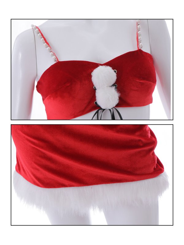 画像26: SALE!フードバニーセクシーセットアップサンタ【sugar nine サンタコス 7点セット】【S-Mサイズ/2カラー】[YMT]