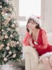 画像1: SALE!総レースチュールロングスリーブサンタ【sugar nine サンタコス 3点セット】【S-Lサイズ/1カラー】[YMT] (1)