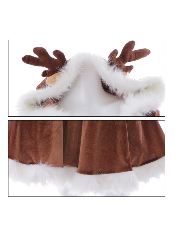 画像11: 【即日発送】フード/ トナカイ/  セットアップ/ フレアサンタ【sugar nine サンタコス 4点セット】【S-Lサイズ/1カラー】[YMT]