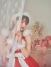 画像9: 【即日発送】総レース/ ファーショルダー/ ショートインロングフレアサンタ【sugar nine サンタコス 5点セット】【S-Lサイズ/2カラー】[YMT]