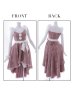 画像11: 【即日発送】総レース/ ファーショルダー/ ショートインロングフレアサンタ【sugar nine サンタコス 5点セット】【S-Lサイズ/2カラー】[YMT]