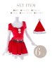 画像29: SALE!バックリボンセットアップミニ丈フレアサンタ【sugar nine サンタコス 6点セット】【XS-Mサイズ/1カラー】[YMT]
