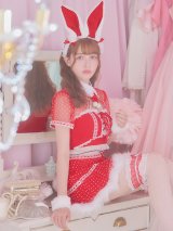 SALE!ドットチュール/ バニー/ セットアップサンタ（SS088YN-Socks）【sugar nine サンタコス 5点セット】【XS-Lサイズ/1カラー】[YMT]