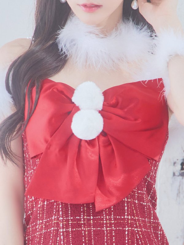 画像16: SALE!【サンタコス 5点セット】【XS-Mサイズ/1カラー】リボンキャミソールタイトツイードサンタコスプレ[YMT]