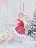 画像29: 【即日発送！】【サンタコス 5点セット】【S-XLサイズ/1カラー】リボンキャミソールフレアツイードサンタコスプレ[YMT]