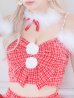 画像16: SALE!【サンタコス 6点セット】【XS-Mサイズ/1カラー】リボンモチーフセットアップフレアサンタコスプレ】[YMT]