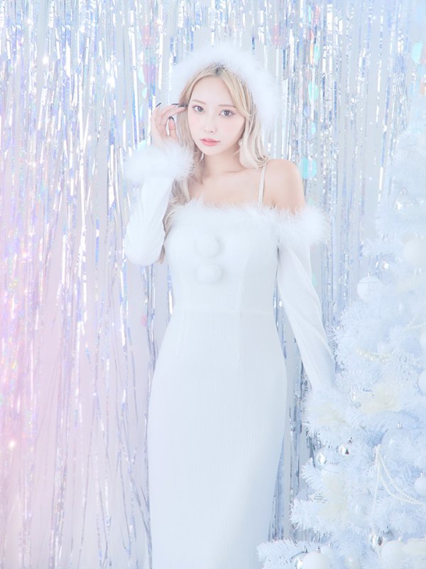 画像27: SALE!【サンタコス 3点セット】【S-Lサイズ/2カラー】ロングスカートサンタコスプレ[YMT]